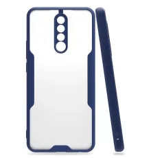 Xiaomi Redmi 9 Kılıf Platin Silikon - Lacivert