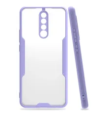 Xiaomi Redmi 9 Kılıf Platin Silikon - Lila