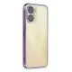 Vivo Y16 Kılıf Lensli Silikon - Mor