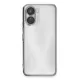 Vivo Y16 Kılıf Lensli Silikon - Gümüş