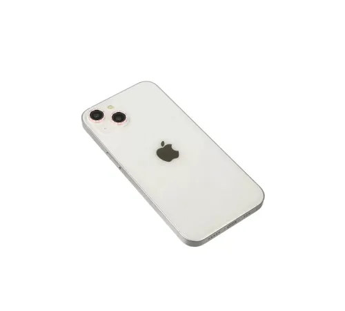 Apple iPhone 14 Diamond Kamera Lens - Pembe