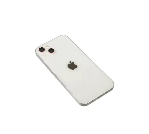 Apple iPhone 14 Diamond Kamera Lens - Pembe