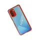 Xiaomi Poco F3 Kılıf Miami Şeffaf Silikon - Kırmızı