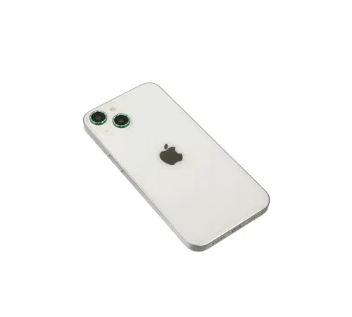 Apple iPhone 14 Diamond Kamera Lens - Yeşil