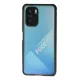 Xiaomi Poco F3 Kılıf Miami Şeffaf Silikon - Siyah