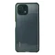 Xiaomi Mİ 11 Lite Kılıf Miami Şeffaf Silikon - Koyu Yeşil
