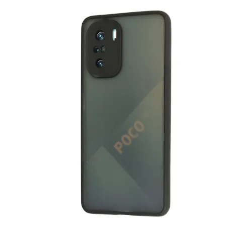 Xiaomi Poco F3 Kılıf Montreal Silikon Kapak - Siyah