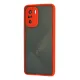 Xiaomi Poco F3 Kılıf Montreal Silikon Kapak - Kırmızı