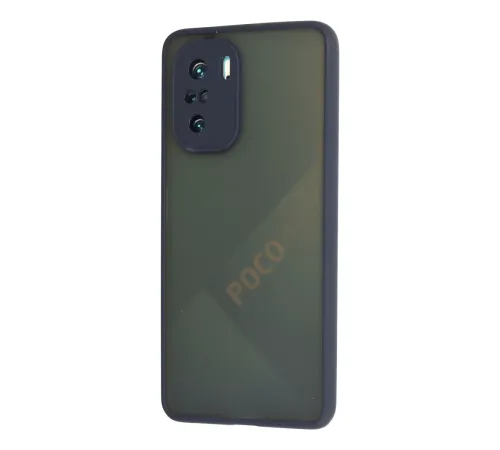Xiaomi Poco F3 Kılıf Montreal Silikon Kapak - Lacivert
