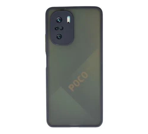 Xiaomi Poco F3 Kılıf Montreal Silikon Kapak - Lacivert