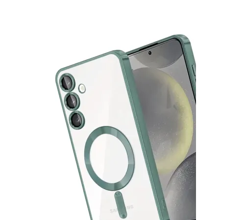 Samsung Galaxy A16 5G Kross Magneticsafe Kapak - Koyu Yeşil