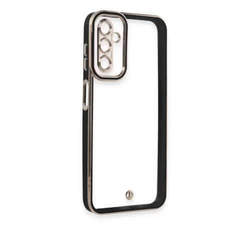 Samsung Galaxy A14 4G Kılıf Liva Lens Silikon - Siyah