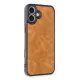 Apple iPhone 16 Plus Kılıf Aras Deri Kapak - Taba