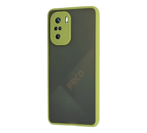 Xiaomi Poco F3 Kılıf Montreal Silikon Kapak - Açık Yeşil