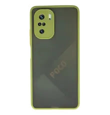 Xiaomi Poco F3 Kılıf Montreal Silikon Kapak - Açık Yeşil