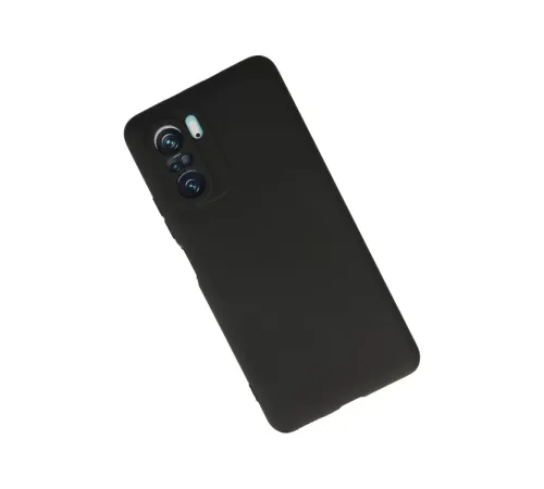 Xiaomi Poco F3 Kılıf First Silikon - Siyah