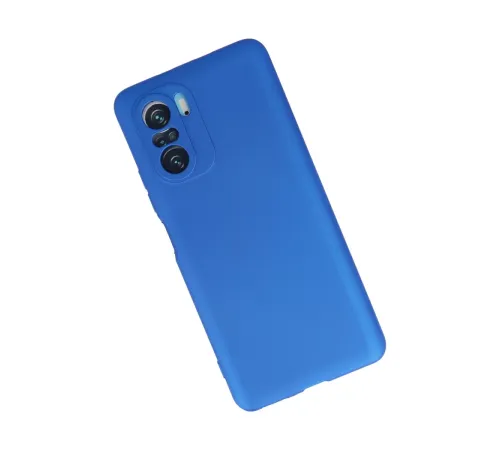 Xiaomi Poco F3 Kılıf First Silikon - Mavi
