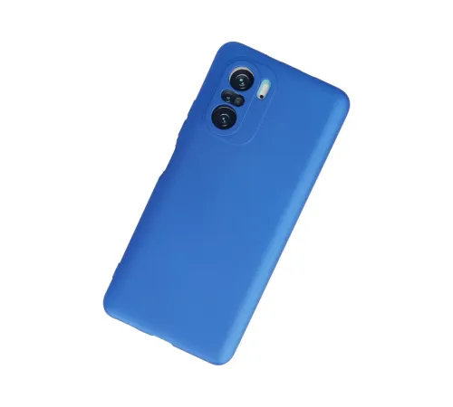 Xiaomi Poco F3 Kılıf First Silikon - Mavi