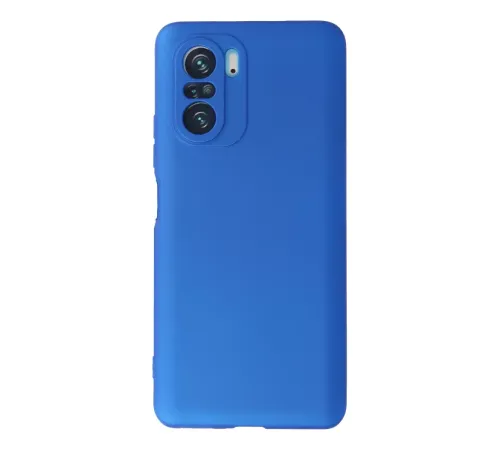 Xiaomi Poco F3 Kılıf First Silikon - Mavi