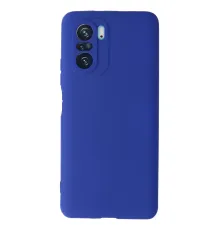 Xiaomi Poco F3 Kılıf First Silikon - Lacivert