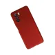 Xiaomi Poco F3 Kılıf First Silikon - Kırmızı