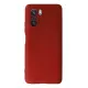 Xiaomi Poco F3 Kılıf First Silikon - Kırmızı