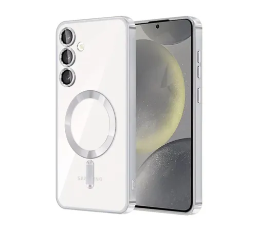 Samsung Galaxy A26 Kross Magneticsafe Kapak - Gümüş