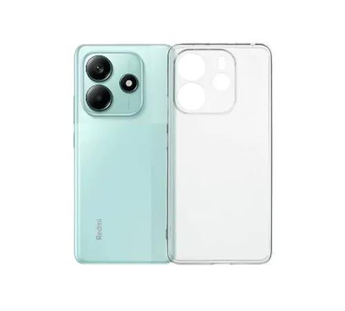 Xiaomi Redmi Note 14 4G Kılıf Lüx Şeffaf Silikon