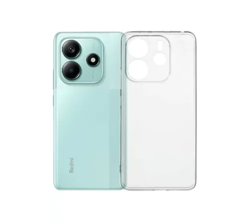 Xiaomi Redmi Note 14 4G Kılıf Lüx Şeffaf Silikon