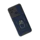 Xiaomi Redmi 10C Kılıf Pars Lens Yüzüklü Silikon - Lacivert