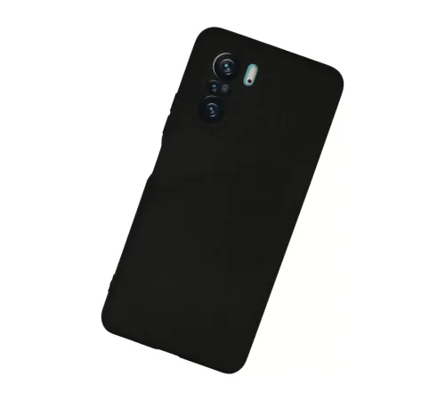 Xiaomi Poco F3 Kılıf Nano içi Kadife Silikon - Siyah