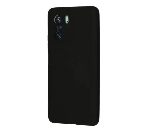 Xiaomi Poco F3 Kılıf Nano içi Kadife Silikon - Siyah