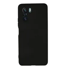 Xiaomi Poco F3 Kılıf Nano içi Kadife Silikon - Siyah