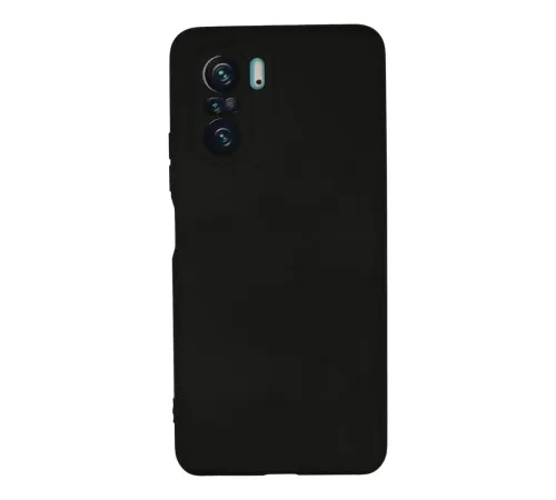 Xiaomi Poco F3 Kılıf Nano içi Kadife Silikon - Siyah
