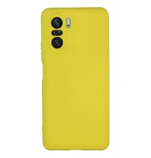 Xiaomi Poco F3 Kılıf Nano içi Kadife Silikon - Sarı
