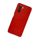 Xiaomi Poco F3 Kılıf Nano içi Kadife Silikon - Kırmızı