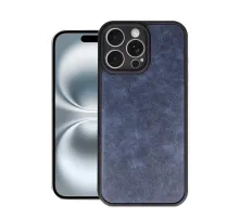 Apple iPhone 16 Pro Max Kılıf Aras Deri Kapak - Lacivert