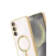 Samsung Galaxy A56 Kross Magneticsafe Kapak - Gold