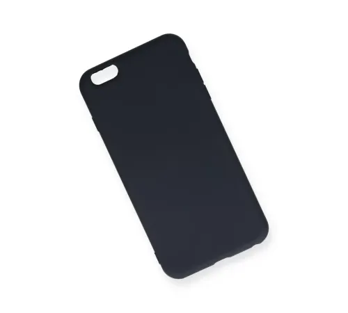 Apple iPhone 6 Plus Kılıf Nano içi Kadife Silikon - Lacivert