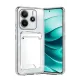 Xiaomi Redmi Note 14 4G Kılıf Kart Şeffaf Silikon - Şeffaf