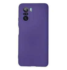 Xiaomi Poco F3 Kılıf Nano içi Kadife Silikon - Mor