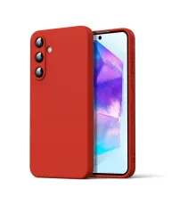 Samsung Galaxy A16 5G Kılıf Nano içi Kadife Silikon - Kırmızı