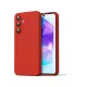 Samsung Galaxy A16 5G Kılıf Nano içi Kadife Silikon - Kırmızı