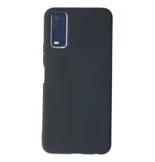 Vivo Y11S Kılıf Nano içi Kadife Silikon - Gri