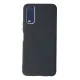 Vivo Y11S Kılıf Nano içi Kadife Silikon - Gri