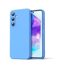 Samsung Galaxy A16 5G Kılıf Nano içi Kadife Silikon - Mavi