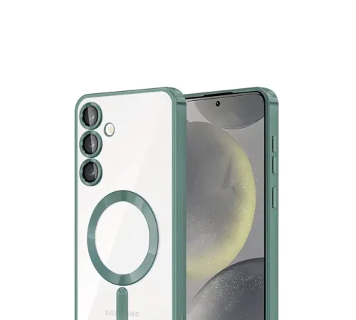 Samsung Galaxy A56 Kross Magneticsafe Kapak - Koyu Yeşil