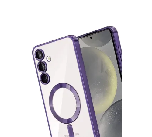 Samsung Galaxy A56 Kross Magneticsafe Kapak - Mor