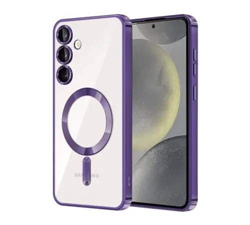 Samsung Galaxy A56 Kross Magneticsafe Kapak - Mor