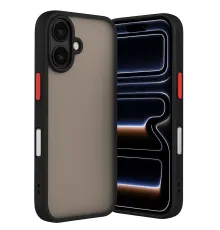 Apple iPhone 17 Kılıf Montreal Silikon Kapak - Siyah